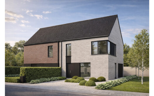 Betaalbare nieuw te bouwen Half-open woonst op 286 m² grond te Beernem