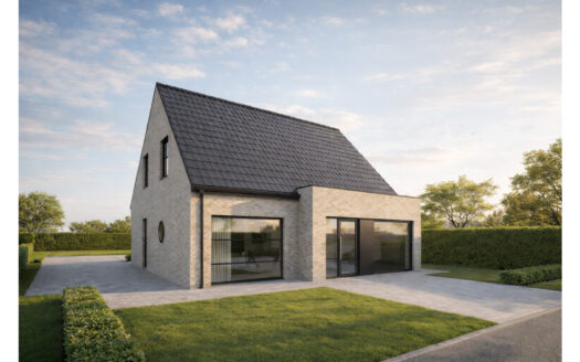 Alleenstaande nieuwbouwwoning op lot bouwgond van 603 m² te Wingene